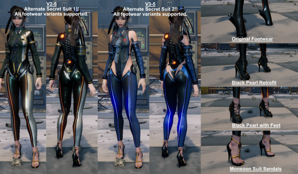 《剑星》行星潜水服第5代多款式MOD