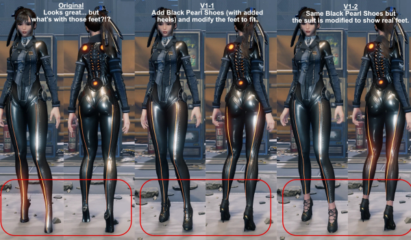 《剑星》行星潜水服第5代多款式MOD