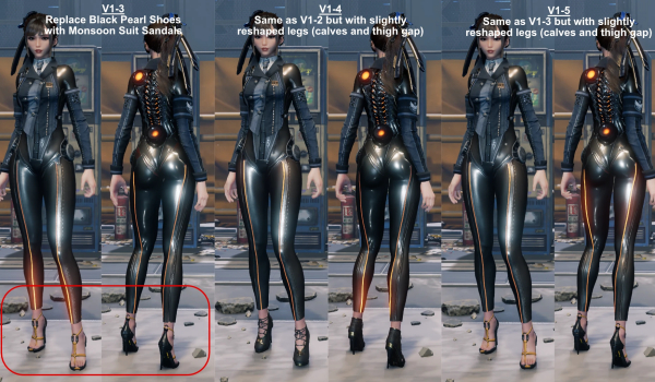 《剑星》行星潜水服第5代多款式MOD