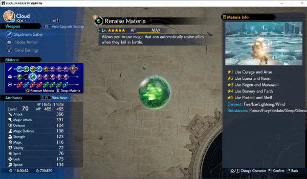 《最终幻想7：重生》多合一魔晶石MOD