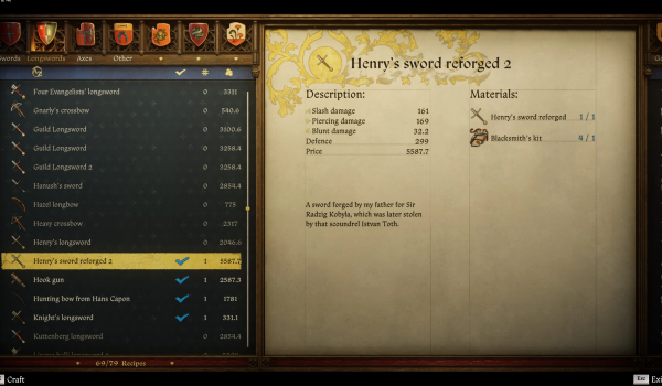 《天国：拯救2》万物重铸MOD