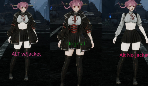 《噬血代码2》艾莉丝替代服装MOD