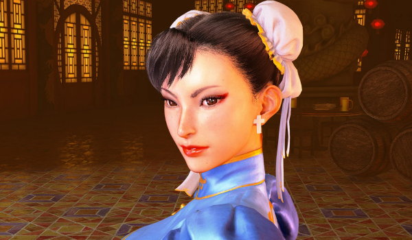 《街头霸王6》春丽C2十字耳环MOD