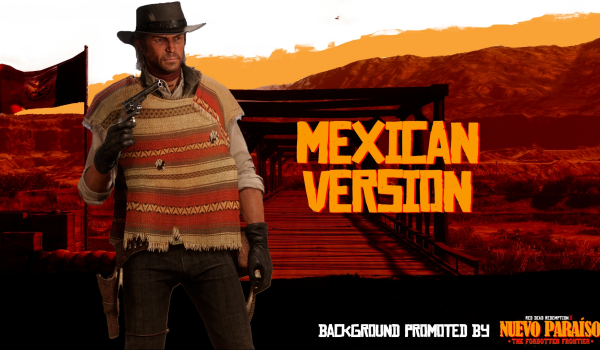 《荒野大镖客2》墨西哥斗篷MOD