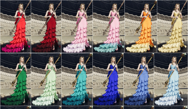 《最终幻想7：重生》爱丽丝连衣红裙MOD