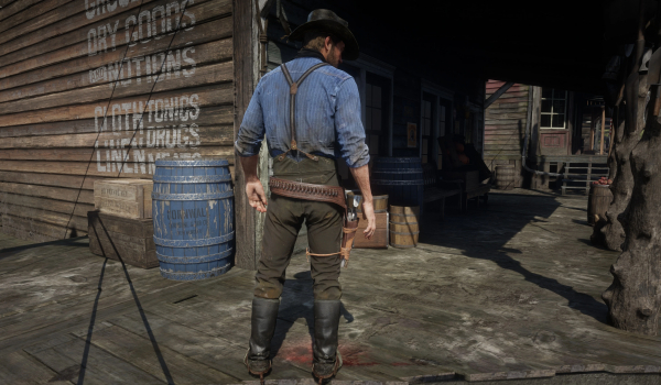 《荒野大镖客2》隐士枪套MOD