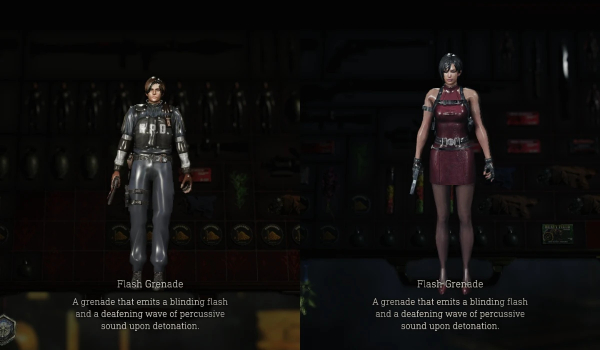 《生化危机4：重制版》里昂与艾达闪光弹皮肤MOD