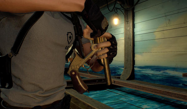 《生化危机4：重制版》雕刻左轮手枪MOD