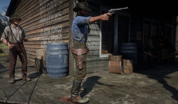 《荒野大镖客2》隐士枪套MOD