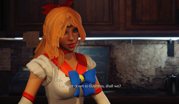 《最终幻想7：重制版》水手金星替换蒂法MOD