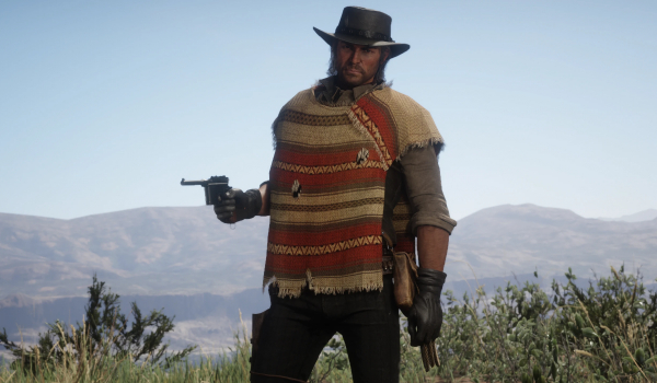 《荒野大镖客2》墨西哥斗篷MOD