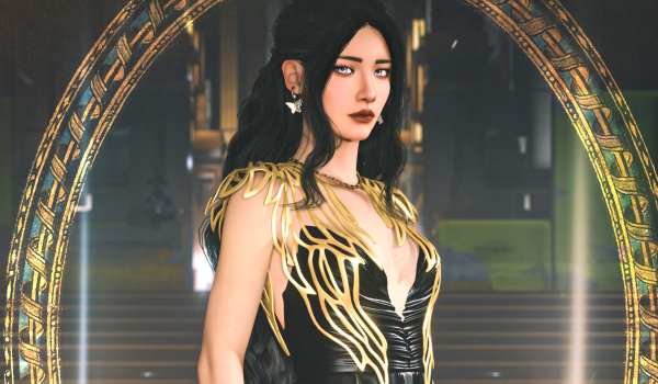 《赛博朋克2077》天使羽翼礼服MOD