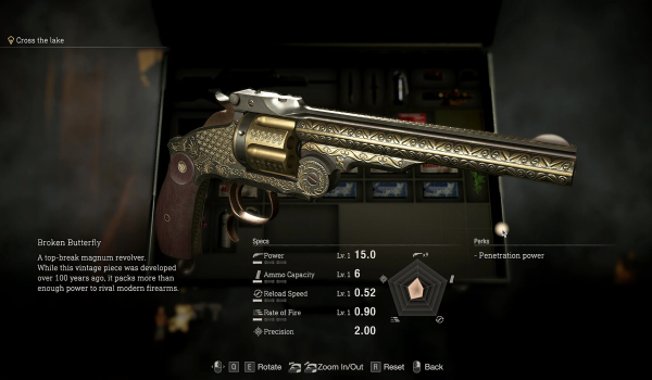 《生化危机4：重制版》雕刻左轮手枪MOD