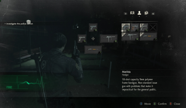 《生化危机2：重制版》真实武器弹匣容量MOD