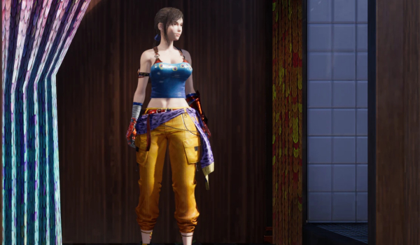 《最终幻想7：重生》蒂法萨宾风格制服版MOD