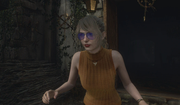 《生化危机4：重制版》阿什莉新款墨镜MOD