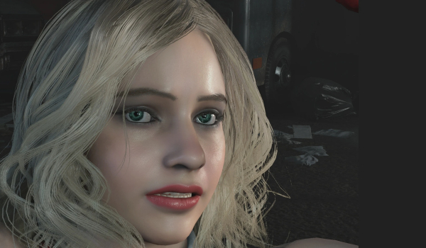 《生化危机2：重制版》克莱尔金发全服装适配MOD