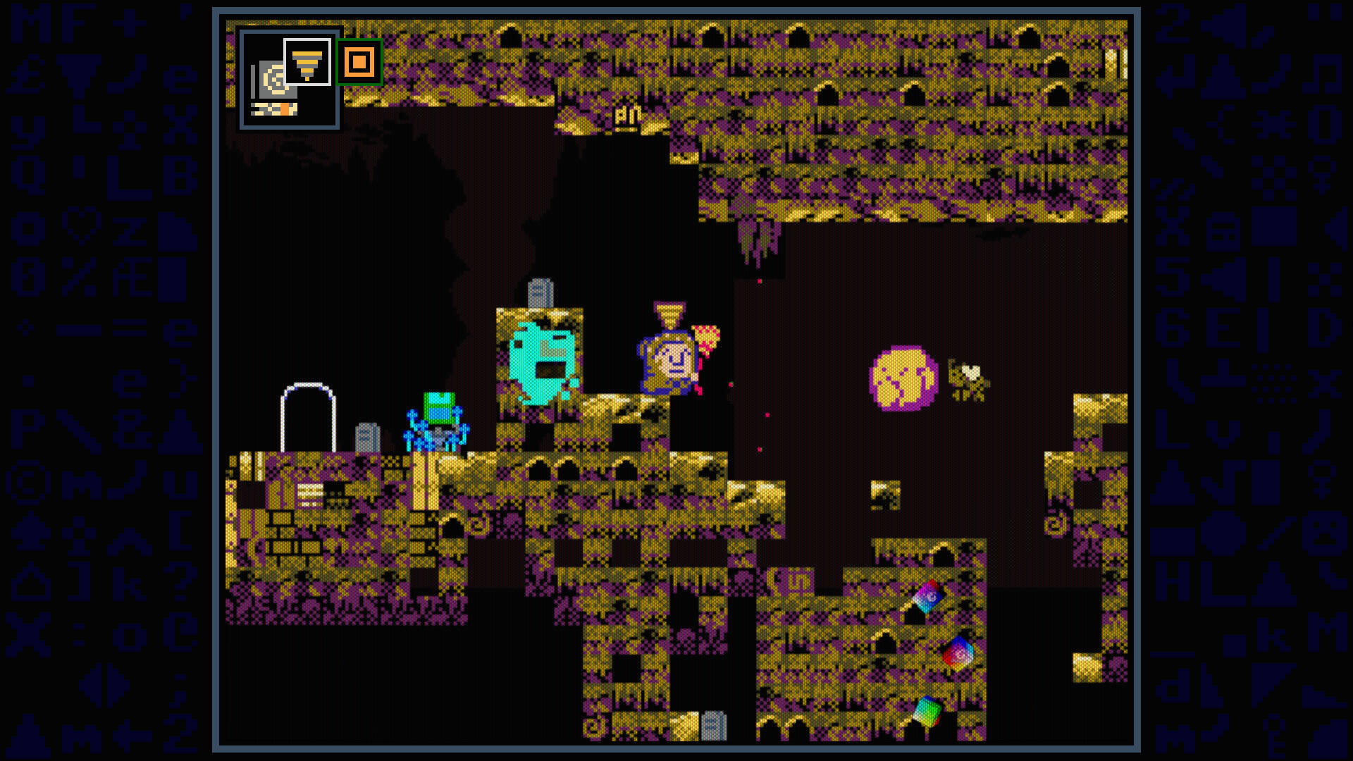 老奶的故障地牢大冒险壁纸