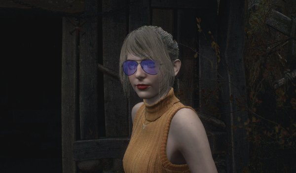 《生化危机4：重制版》阿什莉新款墨镜MOD