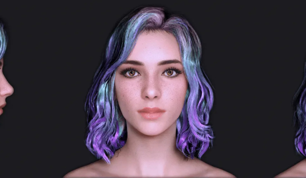 《赛博朋克2077》娜塔莎波浪长波波头MOD