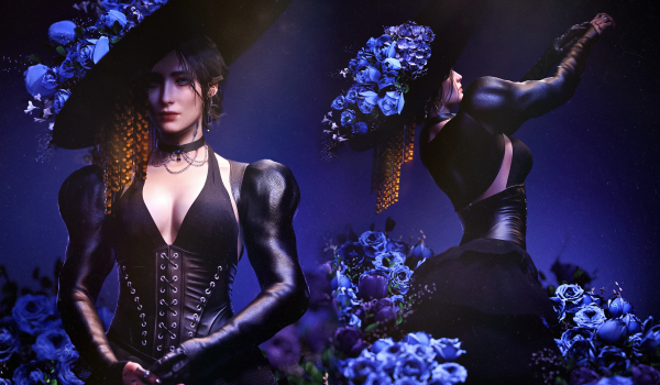 《赛博朋克2077》哥特风套装MOD