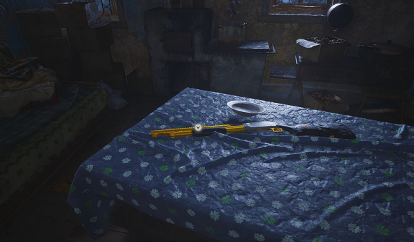 《生化危机8：村庄》金色M1897霰弹枪MOD