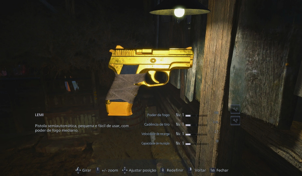 《生化危机8：村庄》金色马卡洛夫手枪MOD