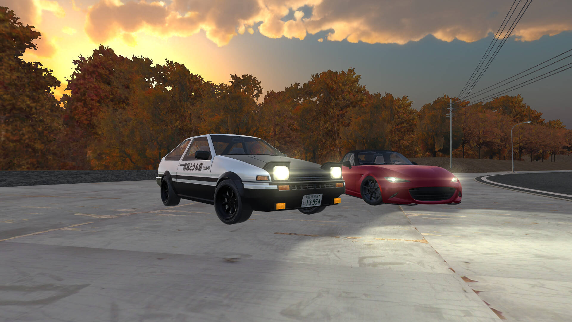 初始漂移Online壁纸