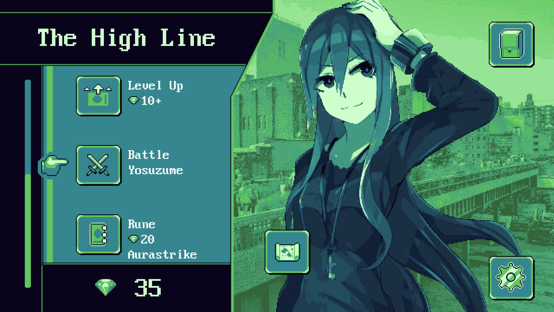 最完美的像素王牌壁纸