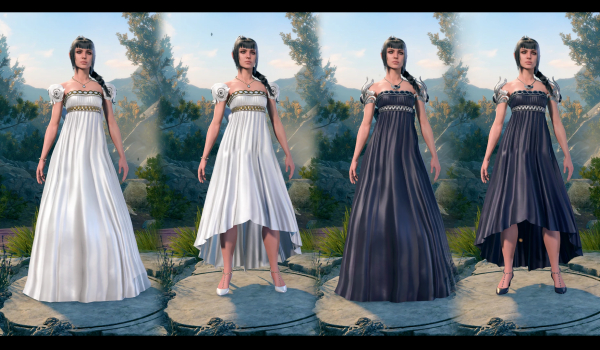 《博德之门3》满月美少女战士风格连衣裙MOD