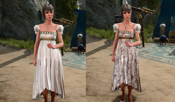 《博德之门3》满月美少女战士风格连衣裙MOD