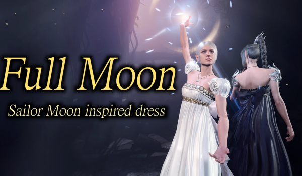 《博德之门3》满月美少女战士风格连衣裙MOD