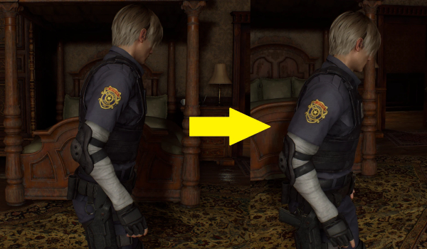 《生化危机4:重制版》更健壮的里昂MOD