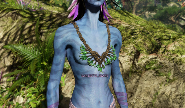 《阿凡達：潘多拉邊境》茜蕾婭編織花卉上衣MOD