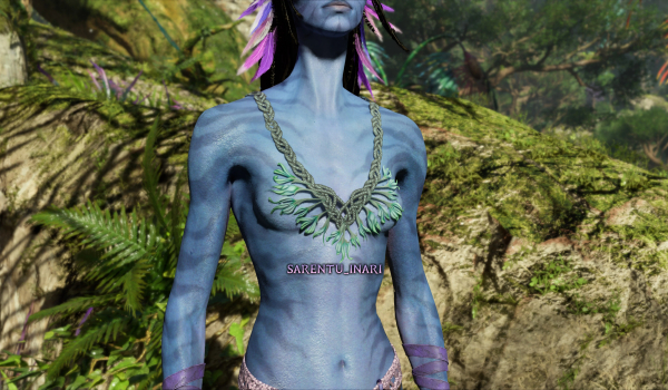 《阿凡達：潘多拉邊境》茜蕾婭編織花卉上衣MOD