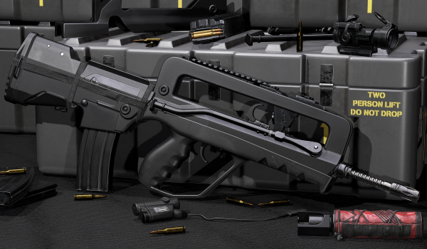 《辐射4》GIAT FAMAS型步枪MOD