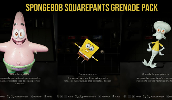 《生化危机4：重制版》海绵宝宝手雷包MOD