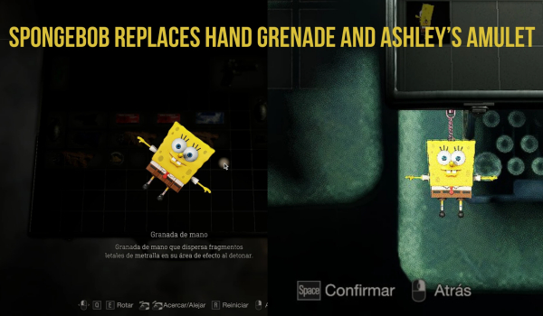 《生化危机4：重制版》海绵宝宝手雷包MOD