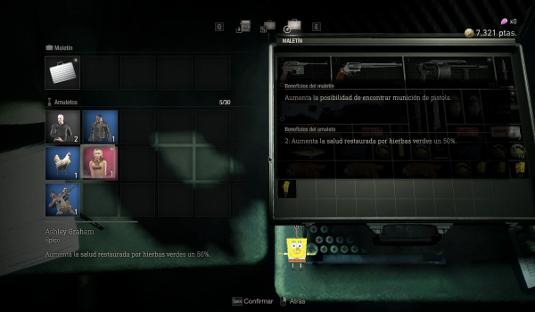 《生化危机4：重制版》海绵宝宝手雷包MOD