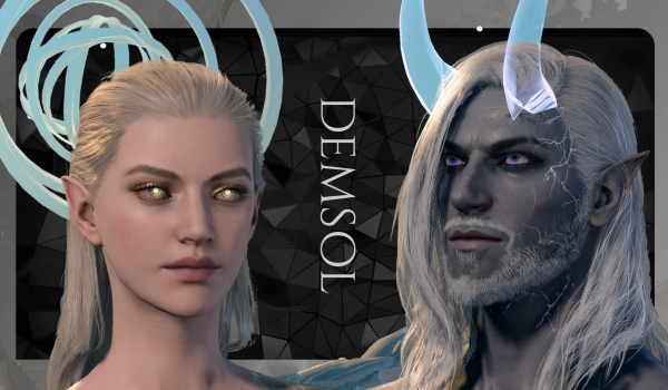 《博德之门3》恶魔太阳神自定义头部MOD