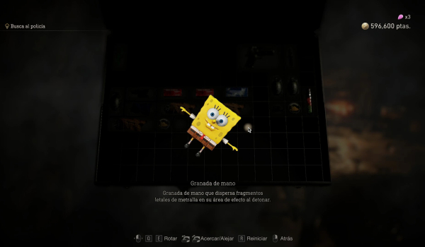 《生化危机4：重制版》海绵宝宝手雷包MOD