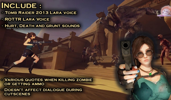 《致命解药》朱迪专用劳拉克劳馥语音包MOD