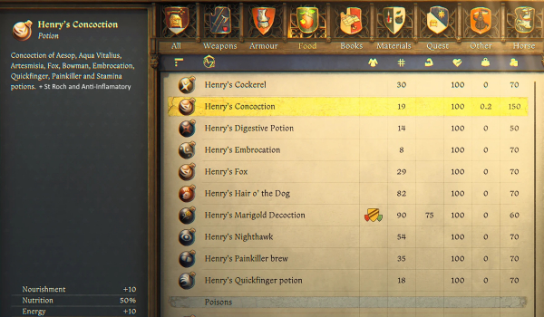 《天国：拯救2》亨利混合剂MOD