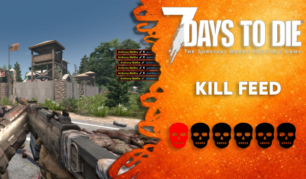 《七日杀》击杀信息显示MOD