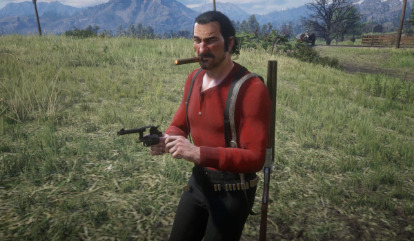 《荒野大镖客2》路人枪械修复MOD