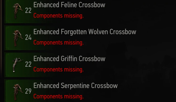 《巫师3:狂猎》猎魔人十字弩MOD