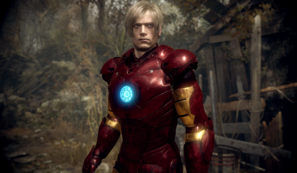 《生化危机4:重制版》里昂钢铁侠装甲MOD