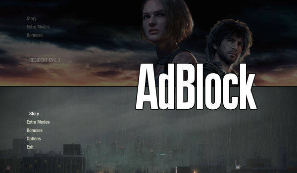 《生化危机2:重制版》广告屏蔽(去除线上商店)MOD