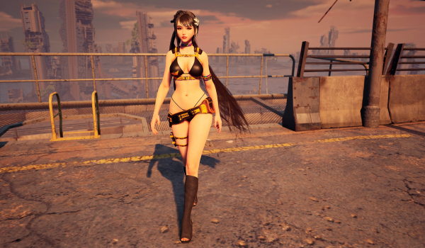 《剑星》刀鞘装搭配露趾靴MOD