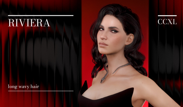 《赛博朋克2077》里维埃拉长卷发MOD